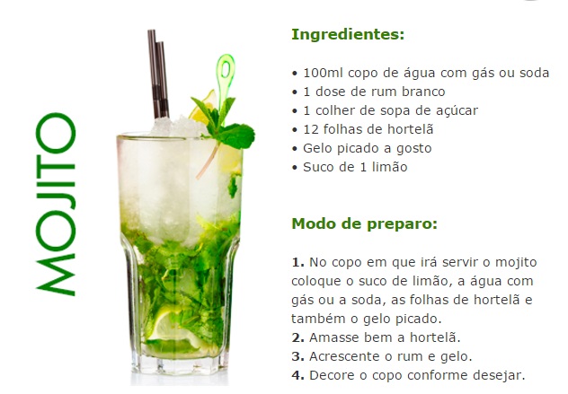 Como Fazer Mojito Tradicional Dicas Pt