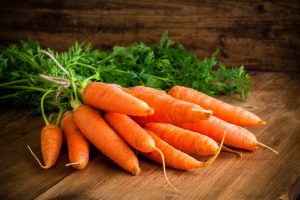 Alimentos zero calorias: cenouras